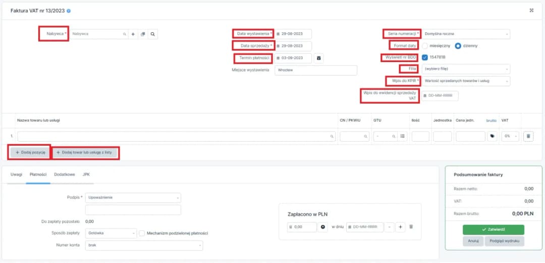 W JPK sprzedawca czy wystawca faktury - kluczowe różnice i obowiązki