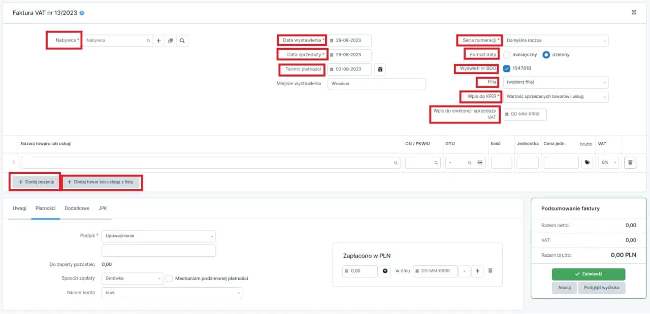 W JPK sprzedawca czy wystawca faktury - kluczowe różnice i obowiązki