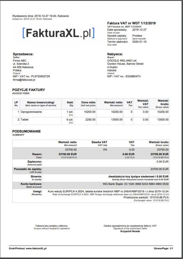 Faktura WDT co powinna zawierać? Kluczowe elementy i błędy do uniknięcia