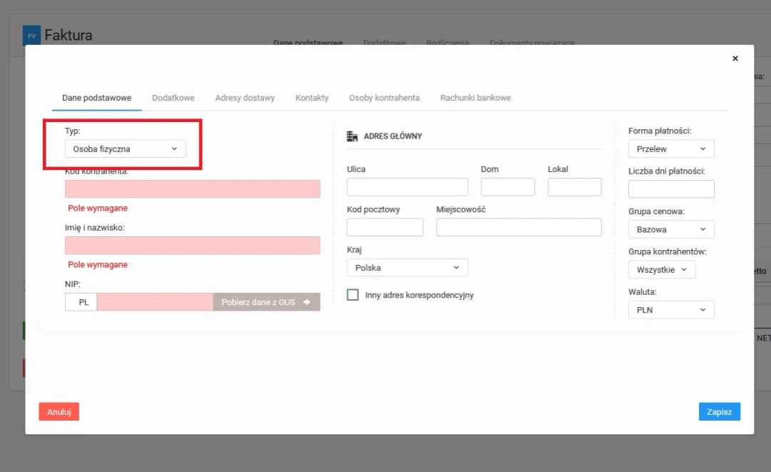 Faktura na osobę fizyczną do jakiej kwoty? Poznaj ważne przepisy