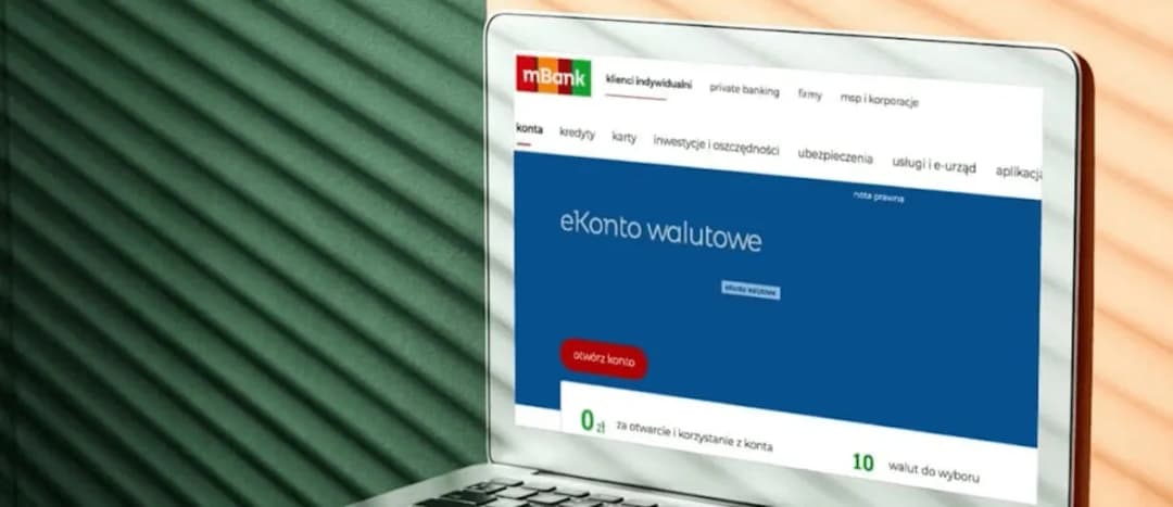 Jak założyć konto walutowe w mBanku bez zbędnych formalności